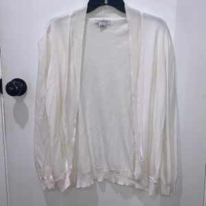 long sleeve open front cardigan